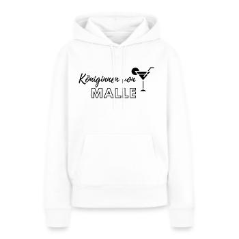 Königinnen von Malle - Frauen Premium Bio Hoodie - Weiß - Vorne - Julia (174cm)