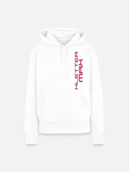 Klettermax - Frauen Premium Bio Hoodie - Weiß