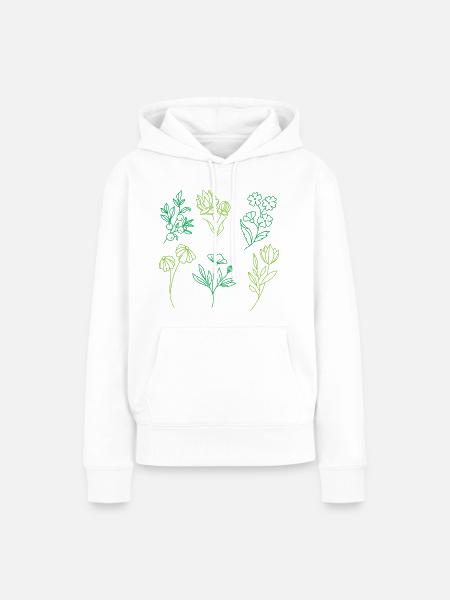 Anlagenbetrieben - Frauen Premium Bio Hoodie - Weiß