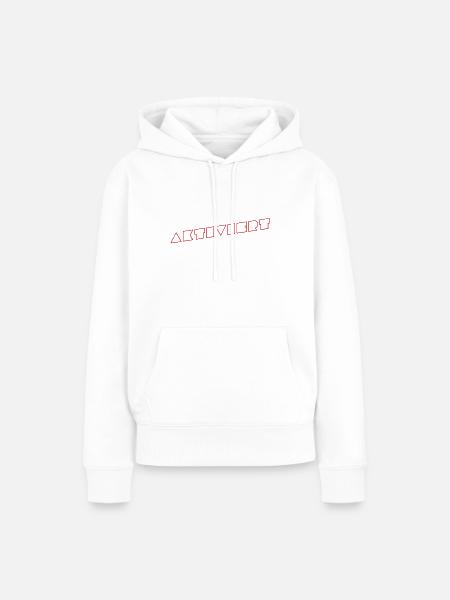ich wurde aktiviert - Frauen Premium Bio Hoodie - Weiß