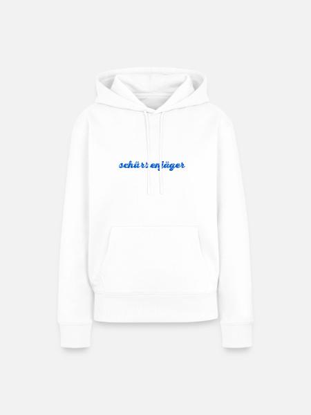 ich bin ein Frauenheld - Frauen Premium Bio Hoodie - Weiß