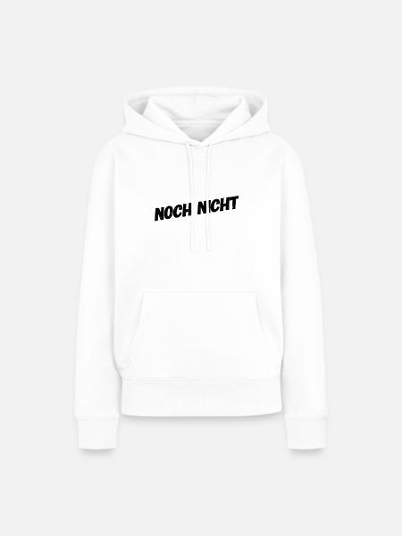 später - Frauen Premium Bio Hoodie - Weiß
