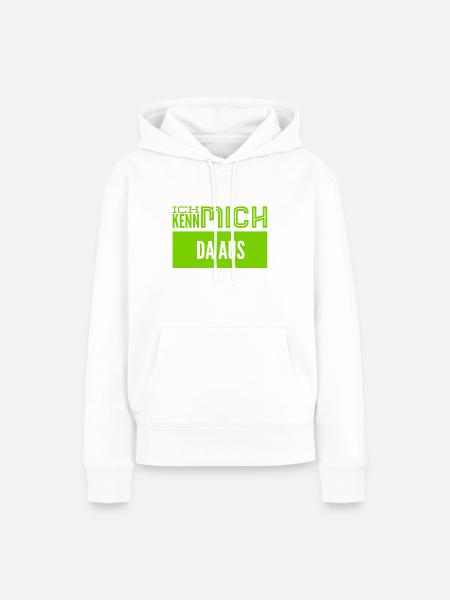 ich habe Fachwissen - Frauen Premium Bio Hoodie - Weiß
