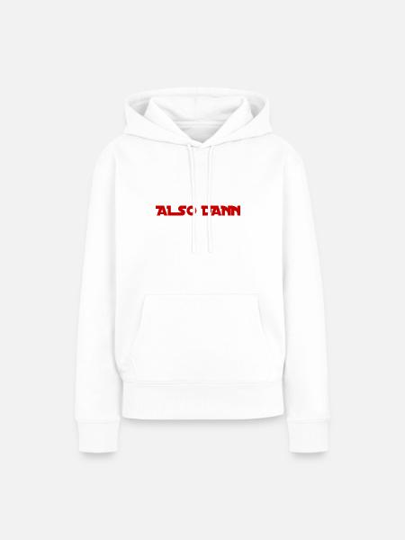 ab geht es - Frauen Premium Bio Hoodie - Weiß