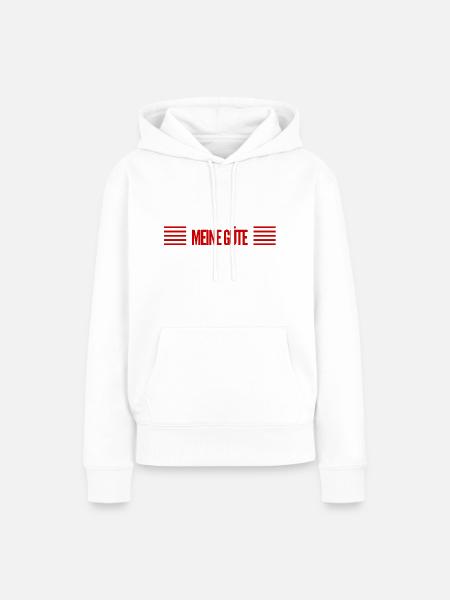 Dein Ernst? - Frauen Premium Bio Hoodie - Weiß