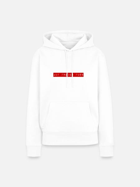 endlich frei - Frauen Premium Bio Hoodie - Weiß