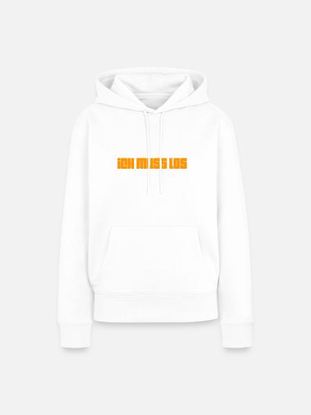 ich habe Termine - Frauen Premium Bio Hoodie - Weiß