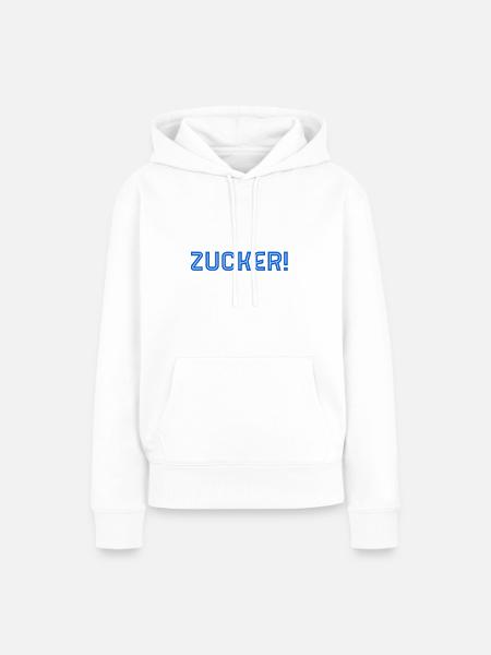 super - Frauen Premium Bio Hoodie - Weiß