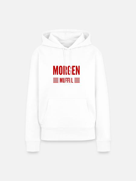miese Stimmung - Frauen Premium Bio Hoodie - Weiß