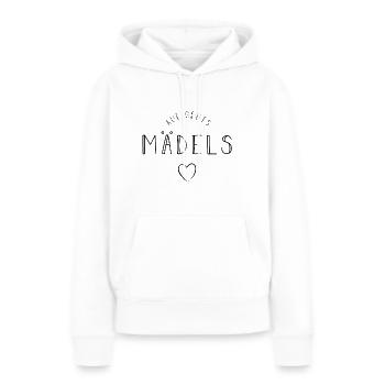 Auf gehts maedels frauen party feiern girls abend2 - Frauen Premium Bio Hoodie - Weiß - Vorne - Julia (174cm)