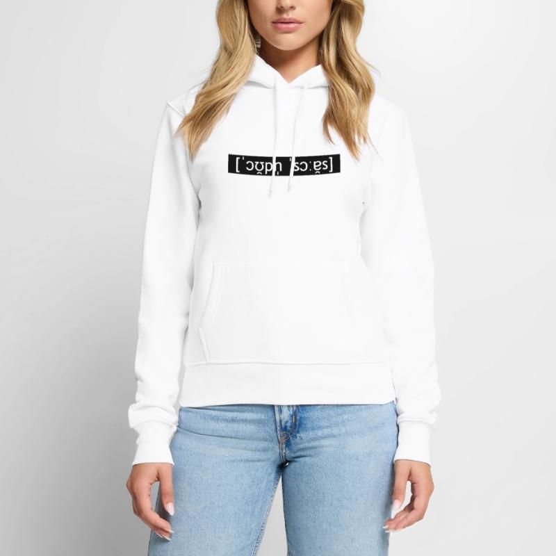 OPEN SOURCE LAUTSCHRIFT - SIMPLE Women’s Premium Organic Hoodie