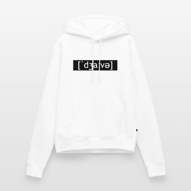 JAVA CODING LAUTSCHRIFT Frauen Premium Bio Hoodie