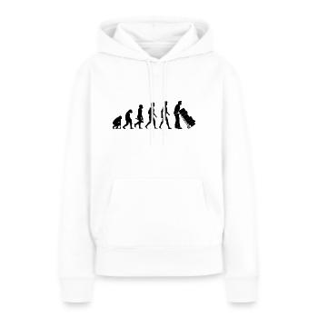 paketbote paketzusteller spedition spediteur3 - Frauen Premium Bio Hoodie - Weiß - Vorne - Julia (174cm)