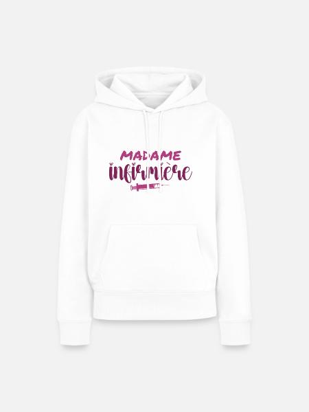 Liebe Krankenschwester, - Frauen Premium Bio Hoodie - Weiß