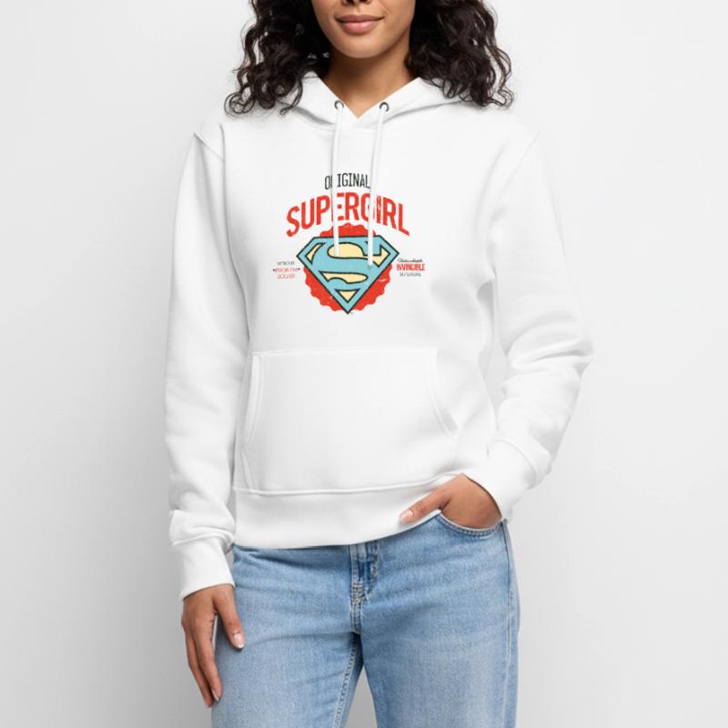 DC Comics Logo Problem Solver Women’s Premium Organic Hoodie