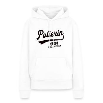 Polierin 2024 Beruf Polier Azubi Lehrling Lehre - Frauen Premium Bio Hoodie - Weiß - Vorne - Julia (174cm)