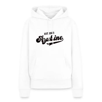 Azubine 2023 Lehrling Start Ausbildung Azubi - Frauen Premium Bio Hoodie - Weiß - Vorne - Julia (174cm)