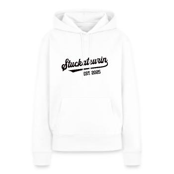 Stuckateurin 2025 Beruf Stuckateur Frauen Kollegin - Frauen Premium Bio Hoodie - Weiß - Vorne - Julia (174cm)