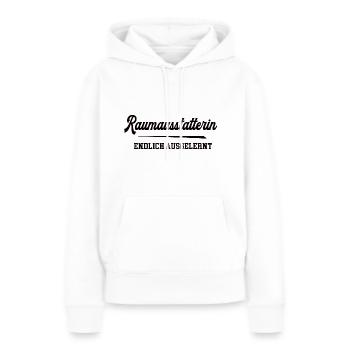 Raumausstatterin Ausbildung Bestanden Azubi Design - Frauen Premium Bio Hoodie - Weiß - Vorne - Julia (174cm)