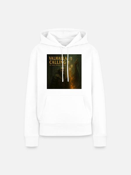 Valhalla Calling - Frauen Premium Bio Hoodie - Weiß