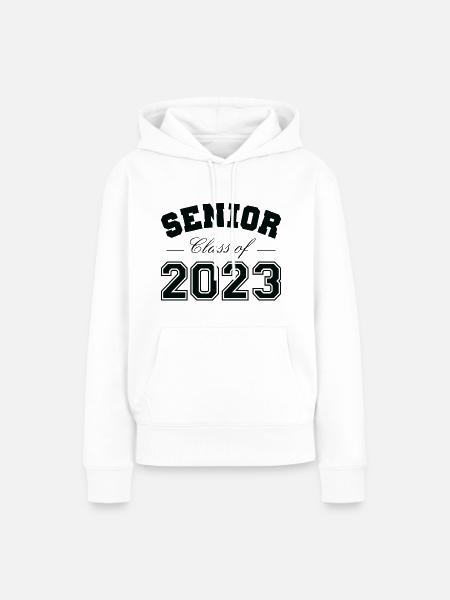 Senior Class von 2023 - Frauen Premium Bio Hoodie - Weiß