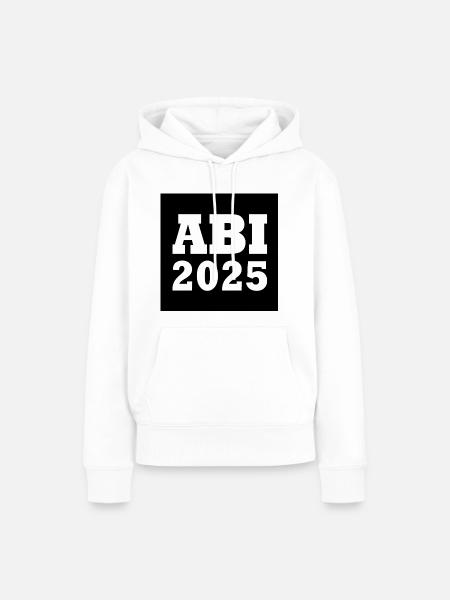 Abi 2025 - Frauen Premium Bio Hoodie - Weiß