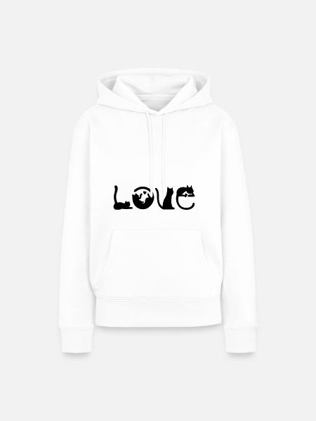 Versprechen - Frauen Premium Bio Hoodie - Weiß