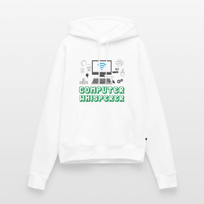Computer Whisperer - IT Support PC Women’s Premium Organic Hoodie