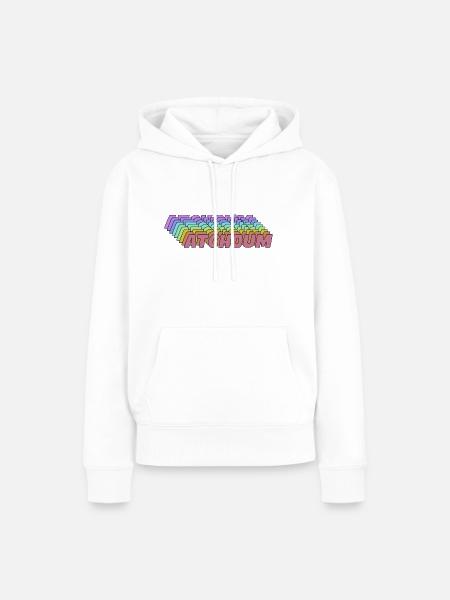 Niesen - Frauen Premium Bio Hoodie - Weiß