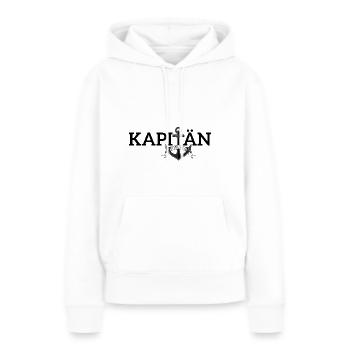 segeln Kapitaen forever Hobby Geschenk Idee - Frauen Premium Bio Hoodie - Weiß - Vorne - Julia (174cm)