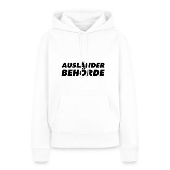 Ausländer Behörde Ausland Amk - Frauen Premium Bio Hoodie - Weiß - Vorne - Julia (174cm)