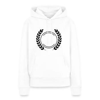 Junggesellenabschied Auszeichnung - Frauen Premium Bio Hoodie - Weiß - Vorne - Julia (174cm)