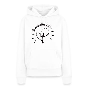 Firmpatin Firmung 2025 Patin Patentante Tante - Frauen Premium Bio Hoodie - Weiß - Vorne - Julia (174cm)