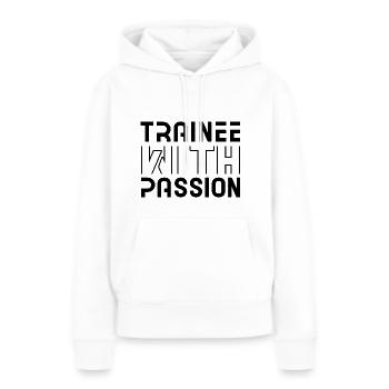 Trainee Apprenticeship Apprentice Apprenticeship Trainee - Women’s Premium Organic Hoodie - white - Front - Julia (174cm)