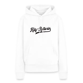 Kitz-Retterin Kitzrettung Rehkitz Reh Kitzretterin - Frauen Premium Bio Hoodie - Weiß - Vorne - Julia (174cm)