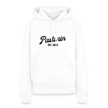 Pastorin 2025 Jubiläum Kirche Vikarin Pfarrerin - Frauen Premium Bio Hoodie - Weiß - Vorne - Julia (174cm)
