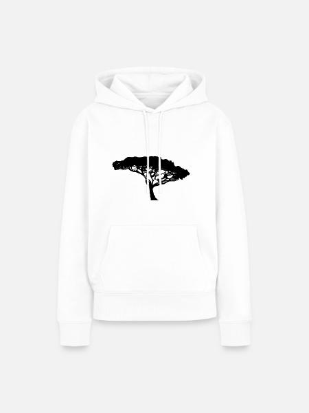 Wunderschöner Baum des Lebens - Frauen Premium Bio Hoodie - Weiß