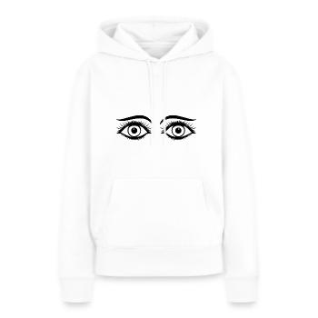 Auge Augen Augenarzt - Frauen Premium Bio Hoodie - Weiß - Vorne - Julia (174cm)