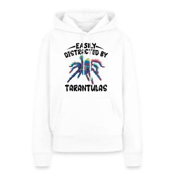 Tarentule Araignées Pet Tarentules Collectionneur - Sweat à capuche Premium bio Femme - blanc - Devant - Julia (174cm)