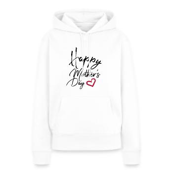 Schönen Muttertag - Frauen Premium Bio Hoodie - Weiß - Vorne - Julia (174cm)