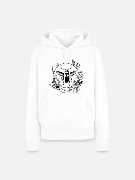 Insekten Krabbeltiere Arthropoden - Frauen Premium Bio Hoodie - Weiß