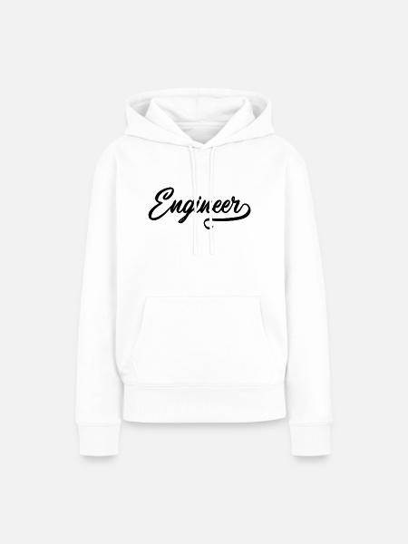 Ingenieur - Frauen Premium Bio Hoodie - Weiß