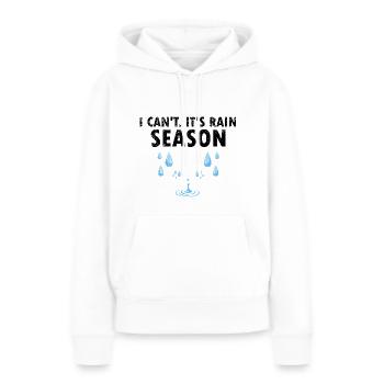 Conceptions de sauveteurs pour les techniciens de piscine - Sweat à capuche Premium bio Femme - blanc - Devant - Julia (174cm)