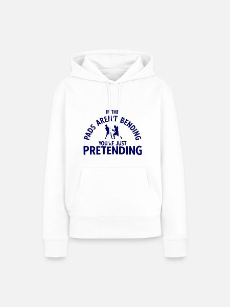 Boxsport Boxing - Frauen Premium Bio Hoodie - Weiß
