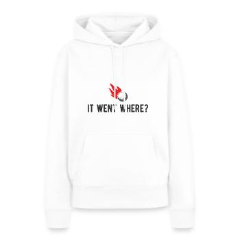 Golfplatz zum Golfen Golf - Frauen Premium Bio Hoodie - Weiß - Vorne - Julia (174cm)