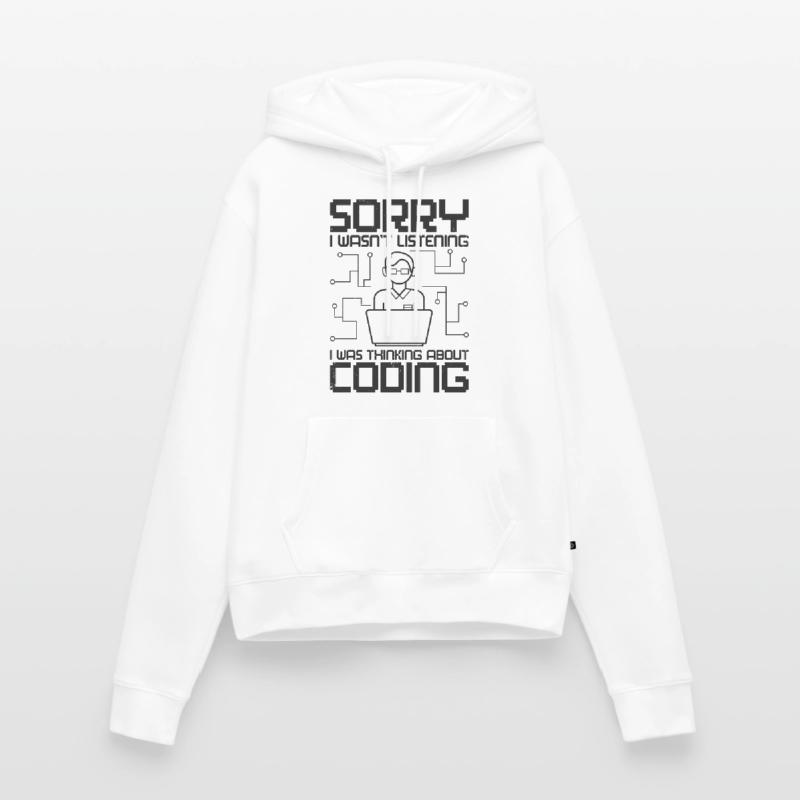 Programmierer Software Web Entwickler Coder Coding Frauen Premium Bio Hoodie