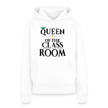 Schule - Frauen Premium Bio Hoodie - Weiß - Vorne - Julia (174cm)