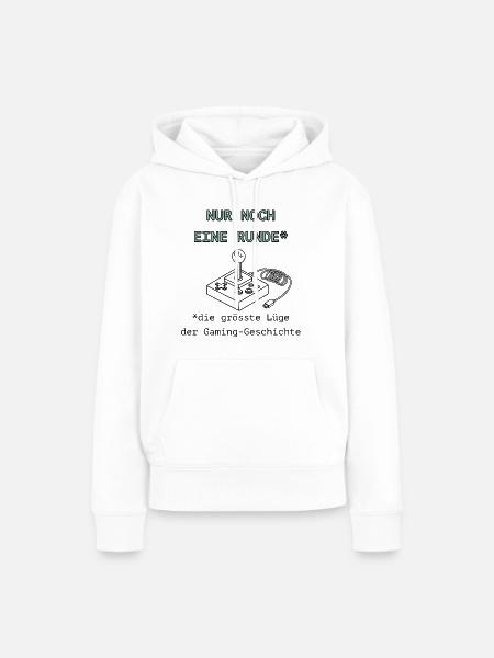 Runde2 - Frauen Premium Bio Hoodie - Weiß