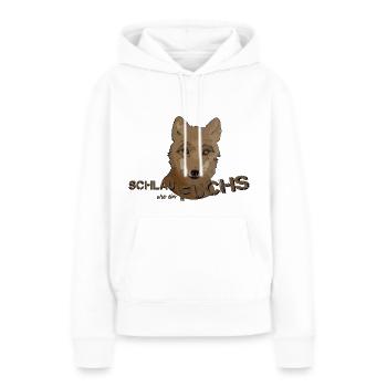 Fuchs schlauer Fuchs schlau schlauer wie ein Fuchs - Frauen Premium Bio Hoodie - Weiß - Vorne - Julia (174cm)