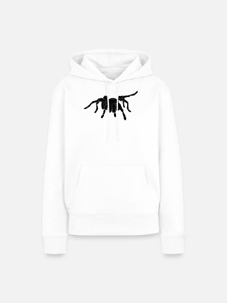 Vogelspinne Spinne - Frauen Premium Bio Hoodie - Weiß